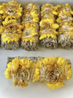 Faiza Naturals Sunflower and White Sage Bundle