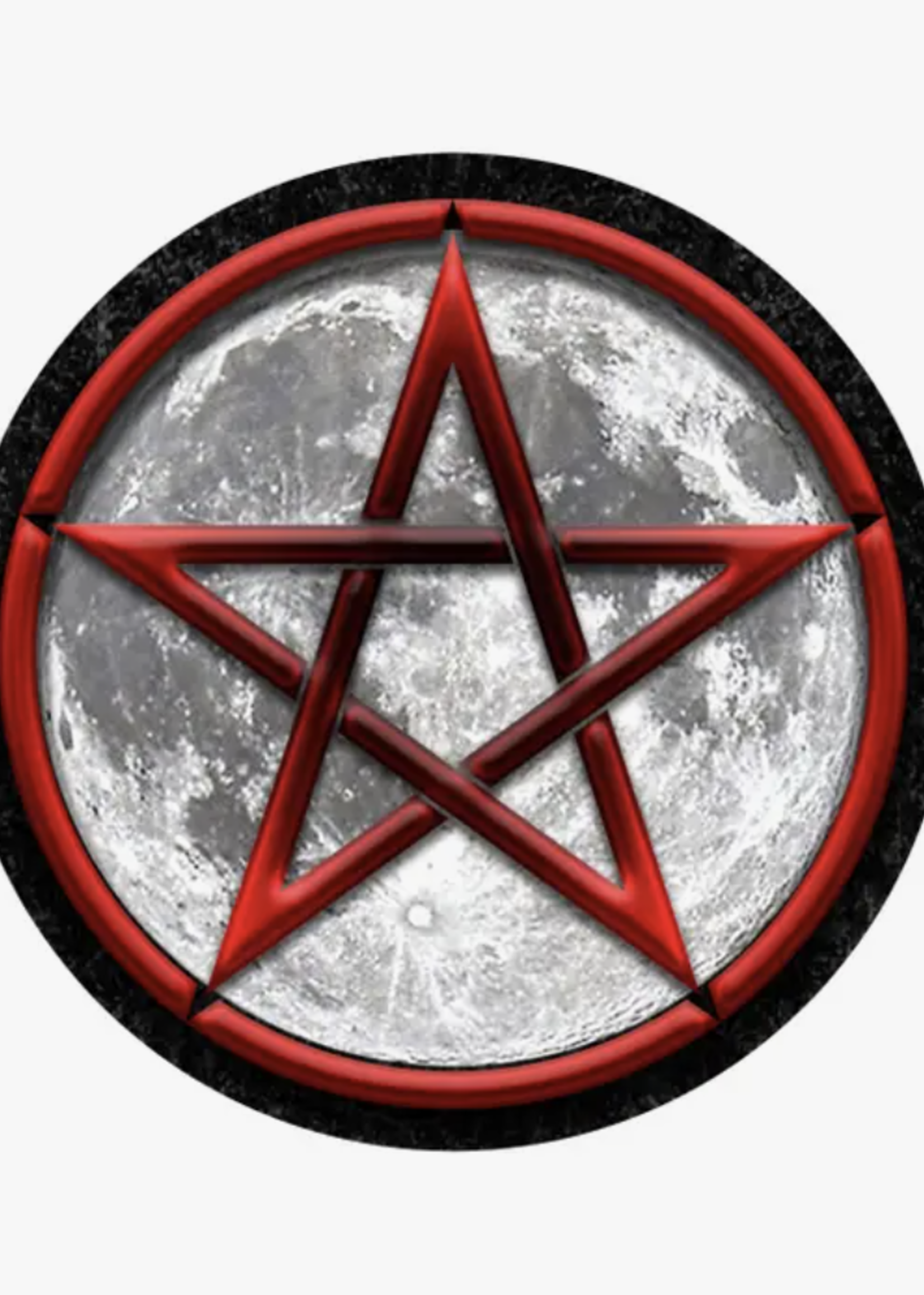 Most Amazing Pentagram Moon Sticker