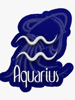 Most Amazing Zodiac Sticker - Aquarius