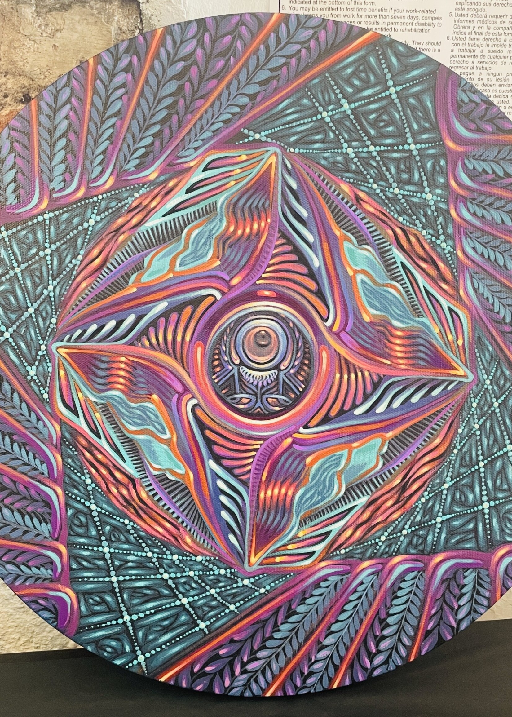 Flowstate Paint SENTIENCE (16x16")