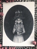 Caitlin McCarthy Art Ghost of Christmas Past - Holiday Cards