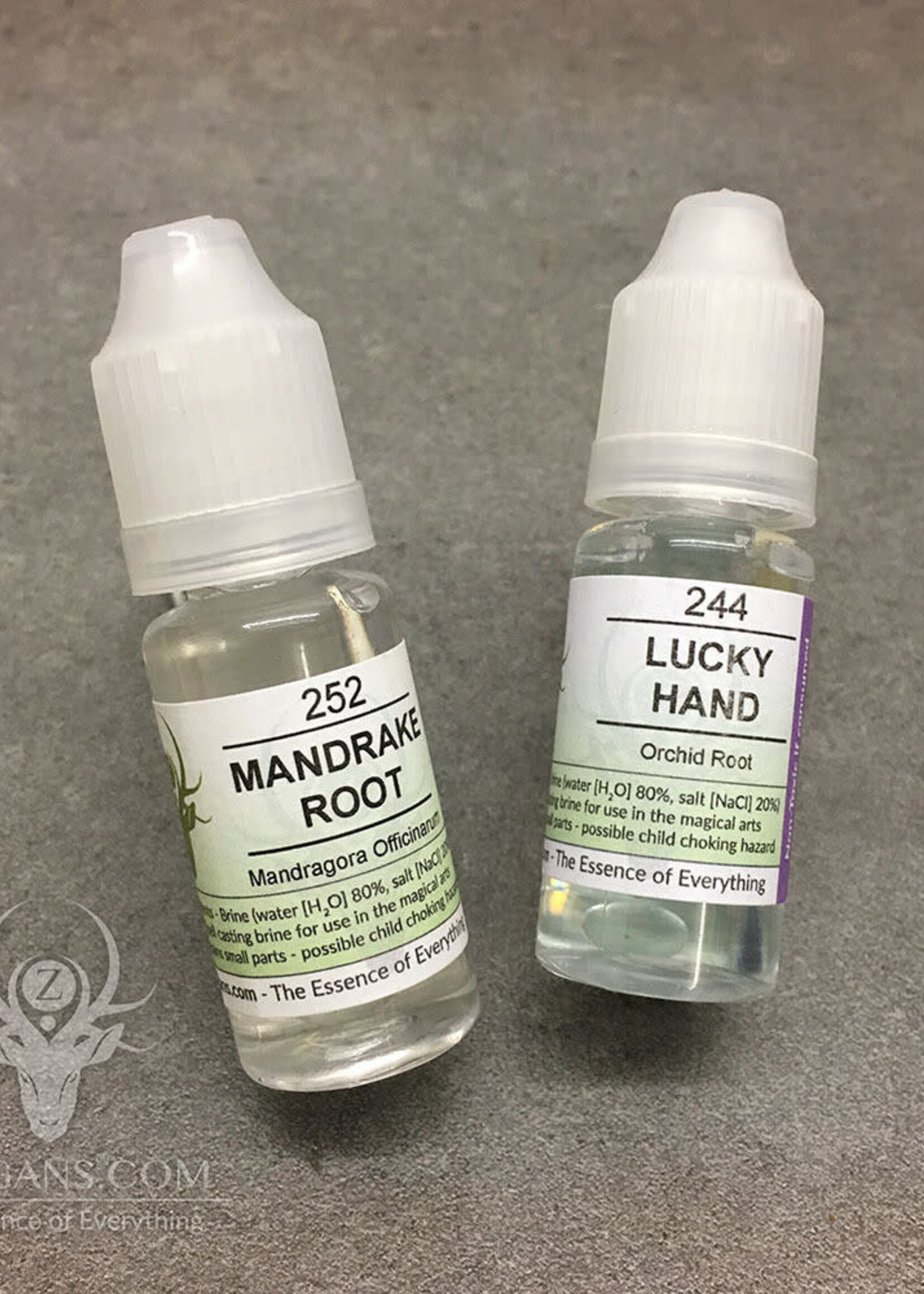 Zuggans Mandrake Root Spell Brine Essence