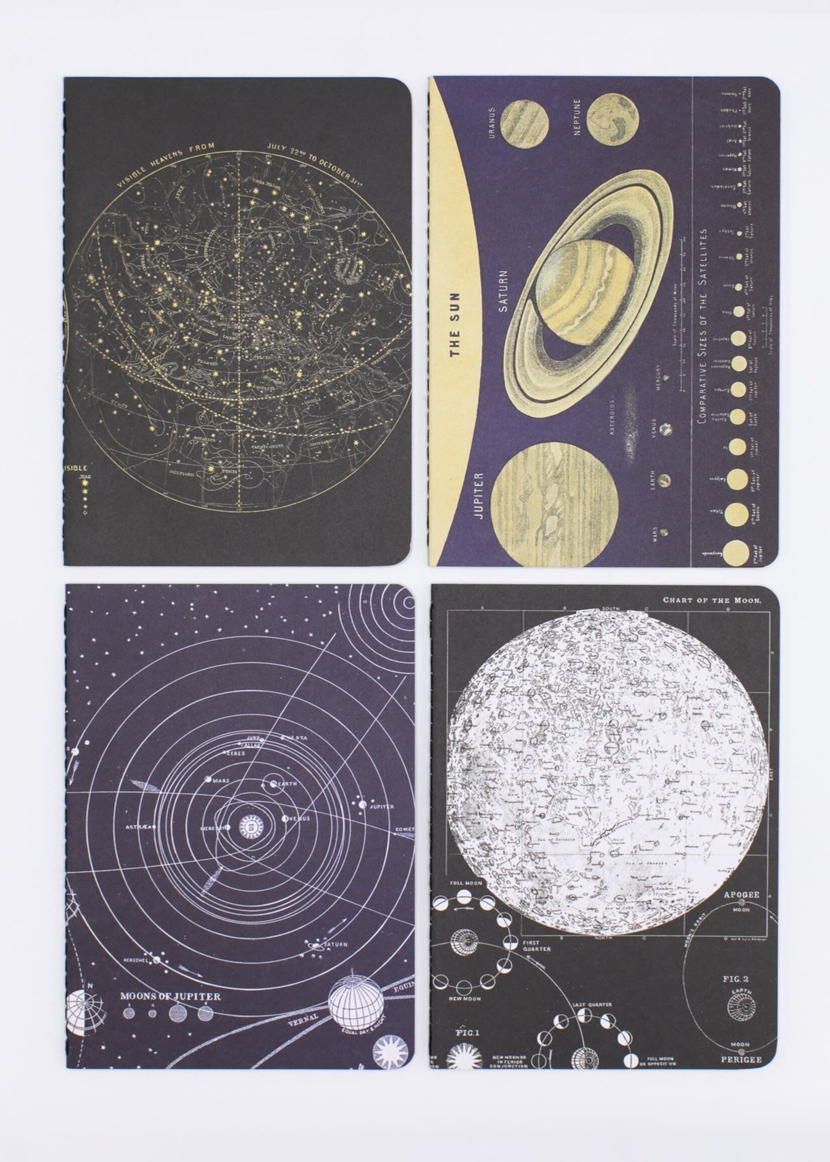 Cognitive Surplus Astronomy Pocket Notebooks 4-pack