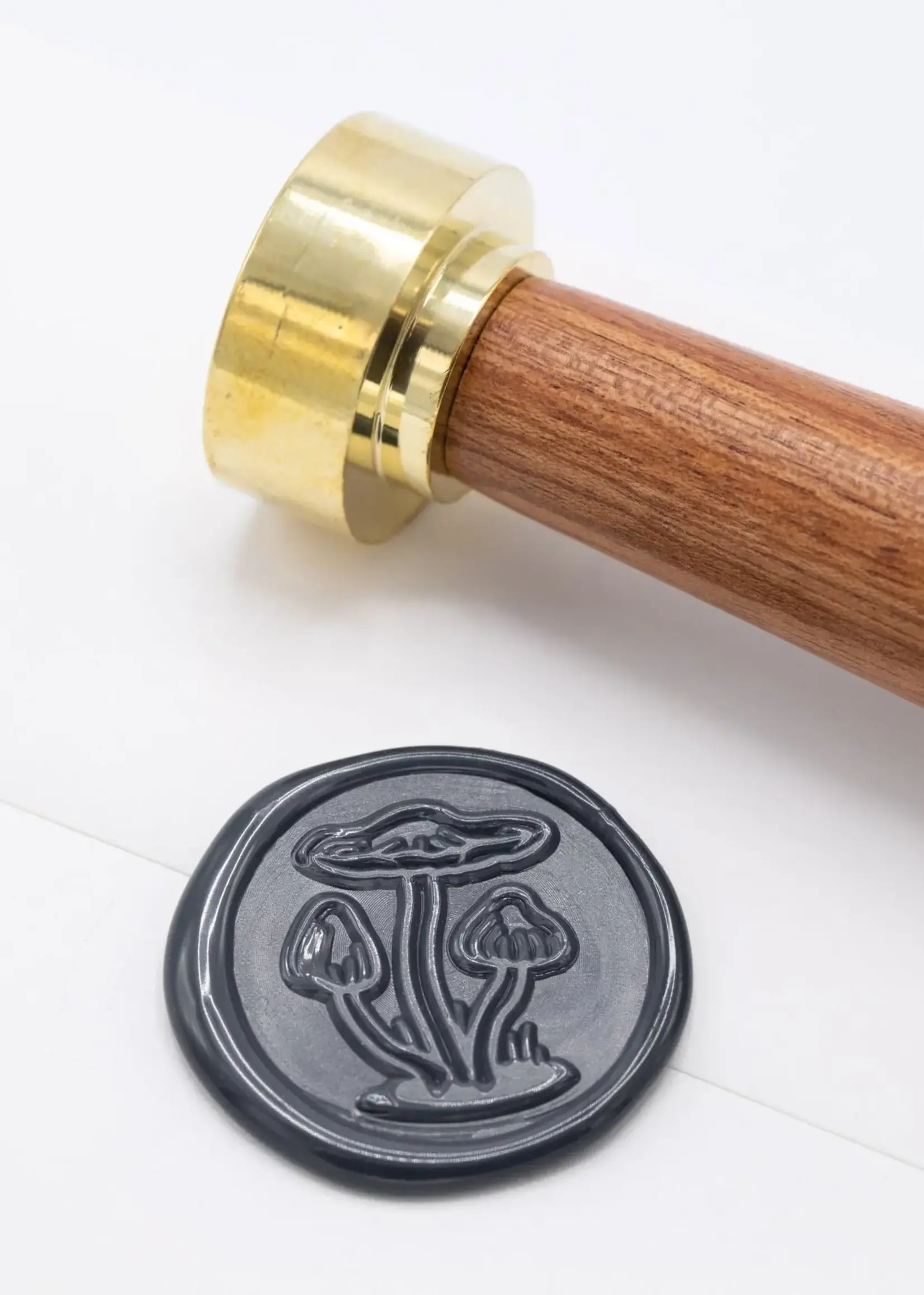Cognitive Surplus Wax Stamp - Mushrooms
