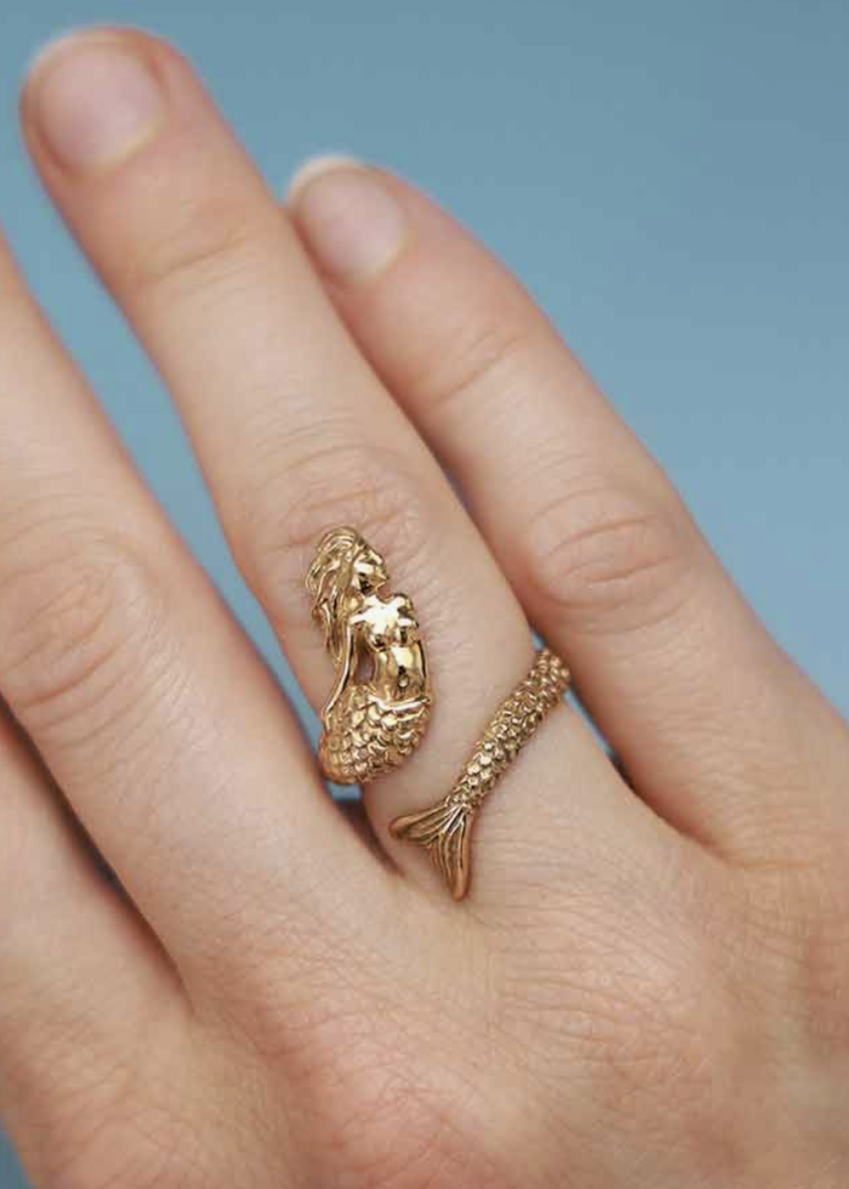 Nina Designs Bronze Adjustable Mermaid Ring
