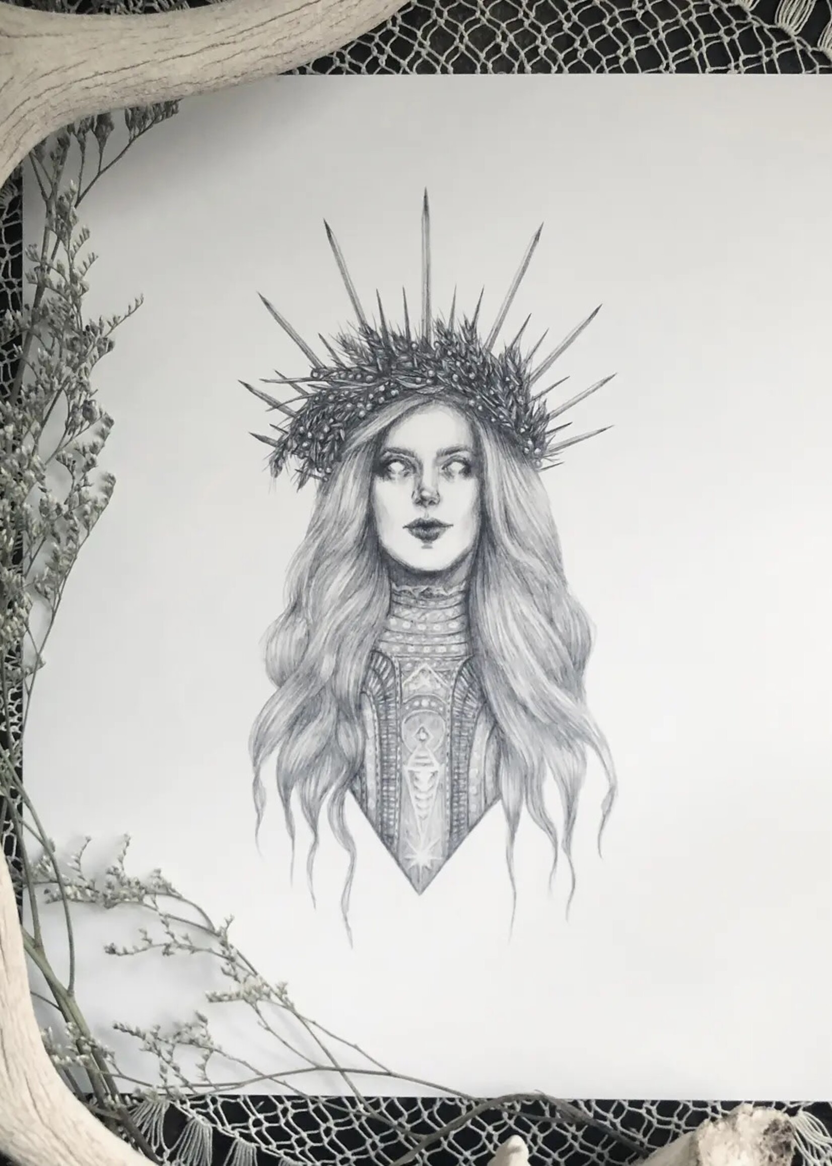 Caitlin McCarthy Art Demeter Fine Art Print - Greek Goddess of the Harvest