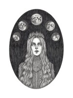 Caitlin McCarthy Art Selene Fine Art Print - Greek Goddess of the Moon