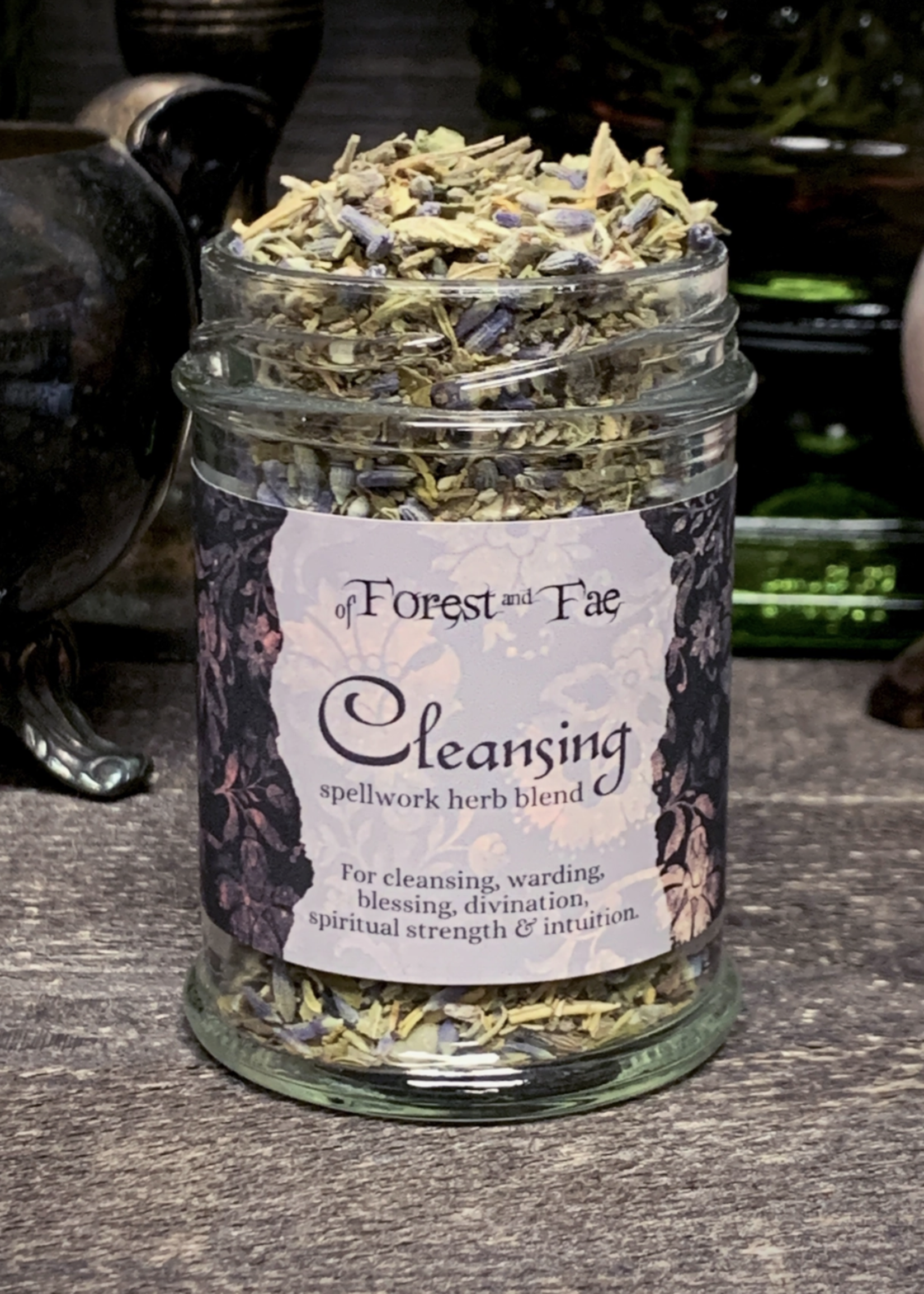 Of Forest and Fae Spellwork Herb Blend: Cleansing