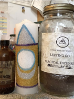 Other Worldy Waxes Letting Go Magick Candle
