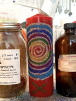 Other Worldy Waxes Protection Magick Candle