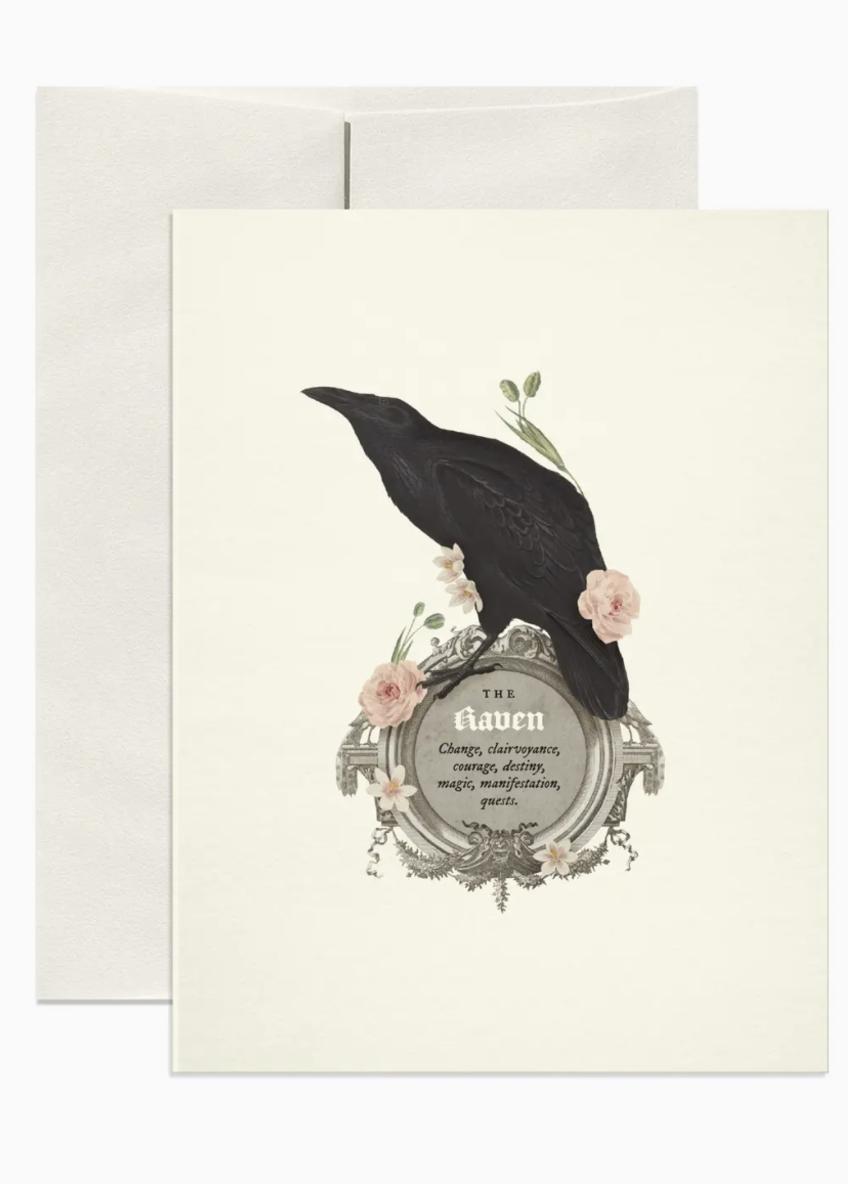 Open Sea The Raven Symbolism Card