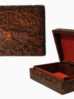 Down to Earth Hand Carved Tree of Life Tarot Card Box