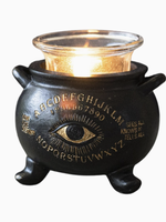 Down to Earth Spirit Board Cauldron Votive Holder