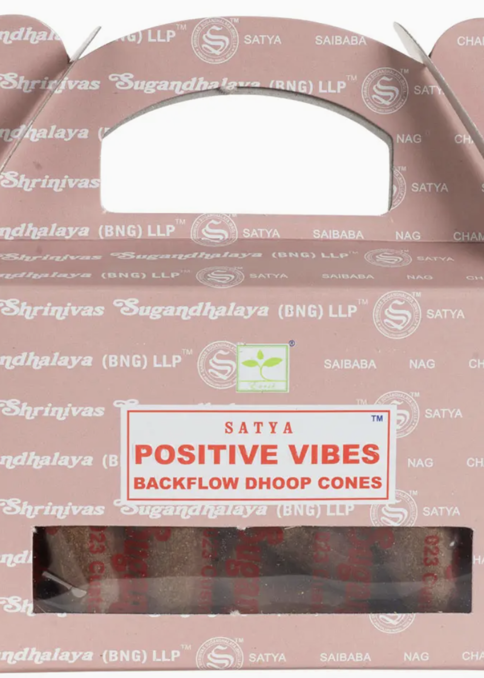 Benjamin International Satya Positive Vibes Backflow Cones