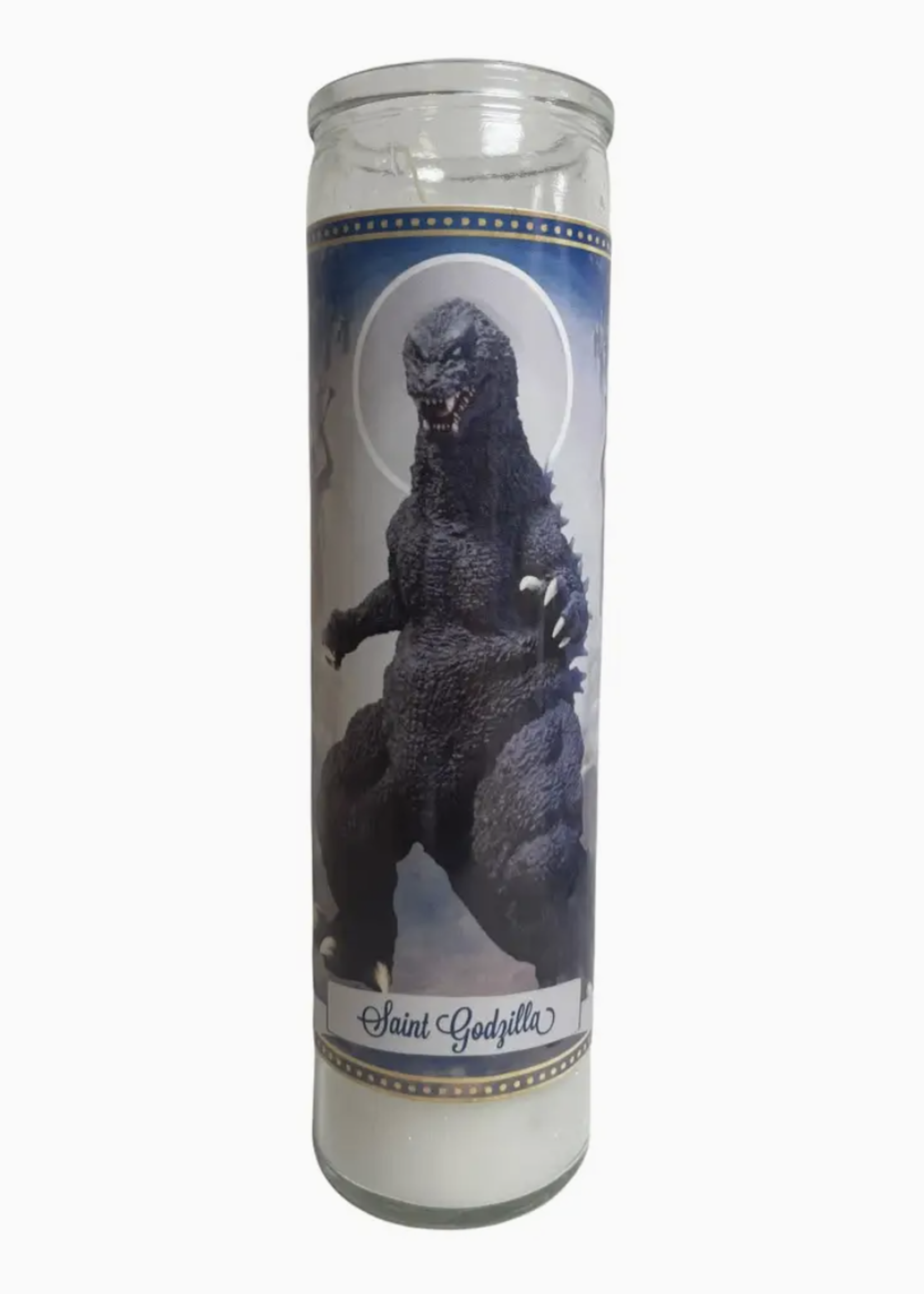 The Luminary and Co. Saint Godzilla Ritual Candle