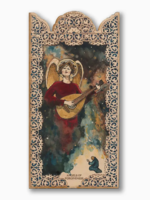 Lynn Garlick Retablos Pocket Angel of Forgiveness