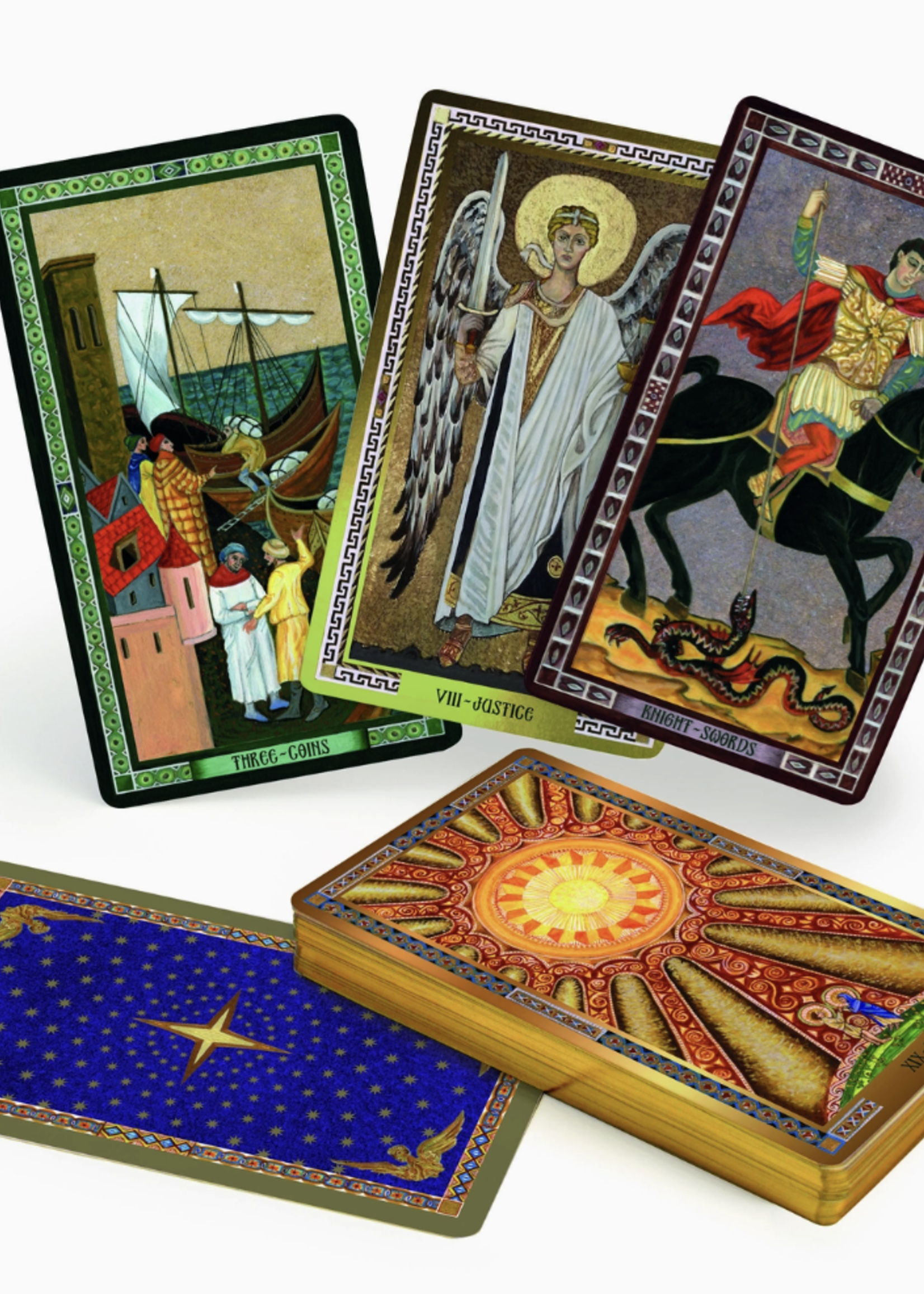 Red Feather The Byzantine Tarot: Wisdom from An Ancient Empire