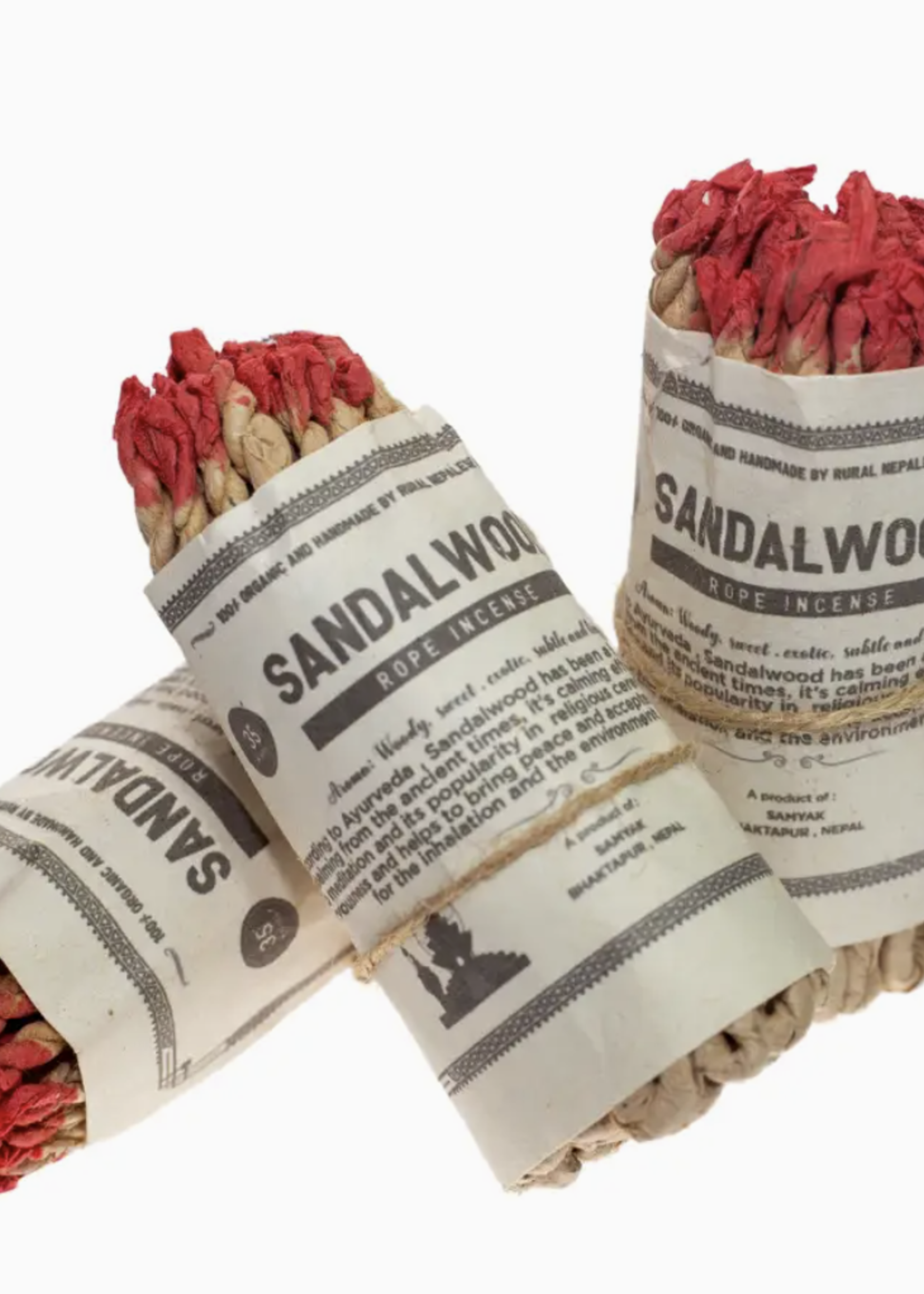 Down to Earth Sandalwood Rope Incense