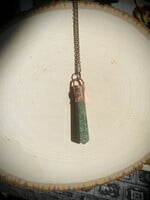 Gail Scherer Jade Copper Necklace