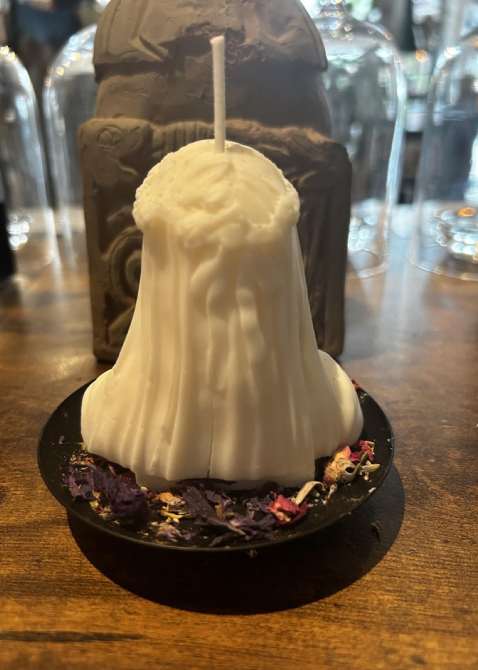 Modern Druid Veiled Lady Candle