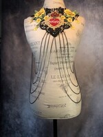 Weapon Of Choice NOLA STREGA - Harness Sacred Heart With Yellow Roses