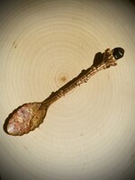 Gail Scherer Copper Ritual Spoon - Onyx