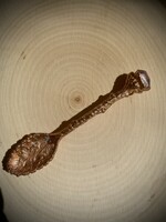 Gail Scherer Copper Ritual Spoon - Amethyst