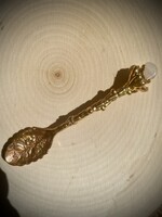Gail Scherer Rose Quartz - Copper Ritual Spoon