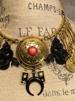 Weapon Of Choice NOLA STREGA: Coin Necklace - Gold/Black