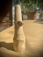 Gail Scherer Amethyst Copper Ring - 7.5