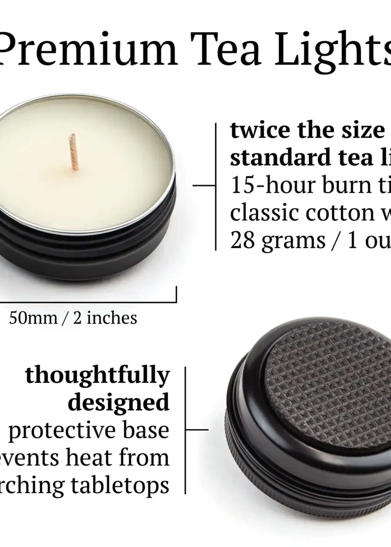 Hemlock Park Tea Light Candle