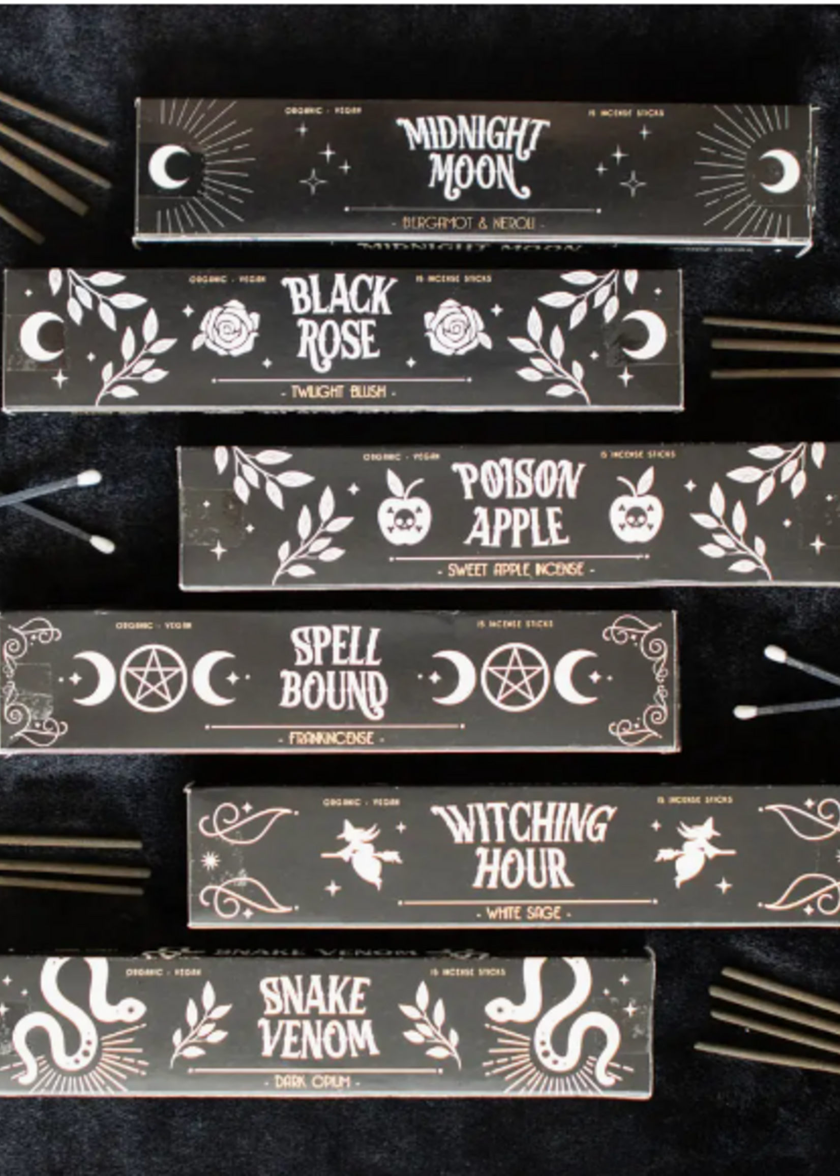 Something Different Wholesale Midnight Rituals Gothic Incense Sticks