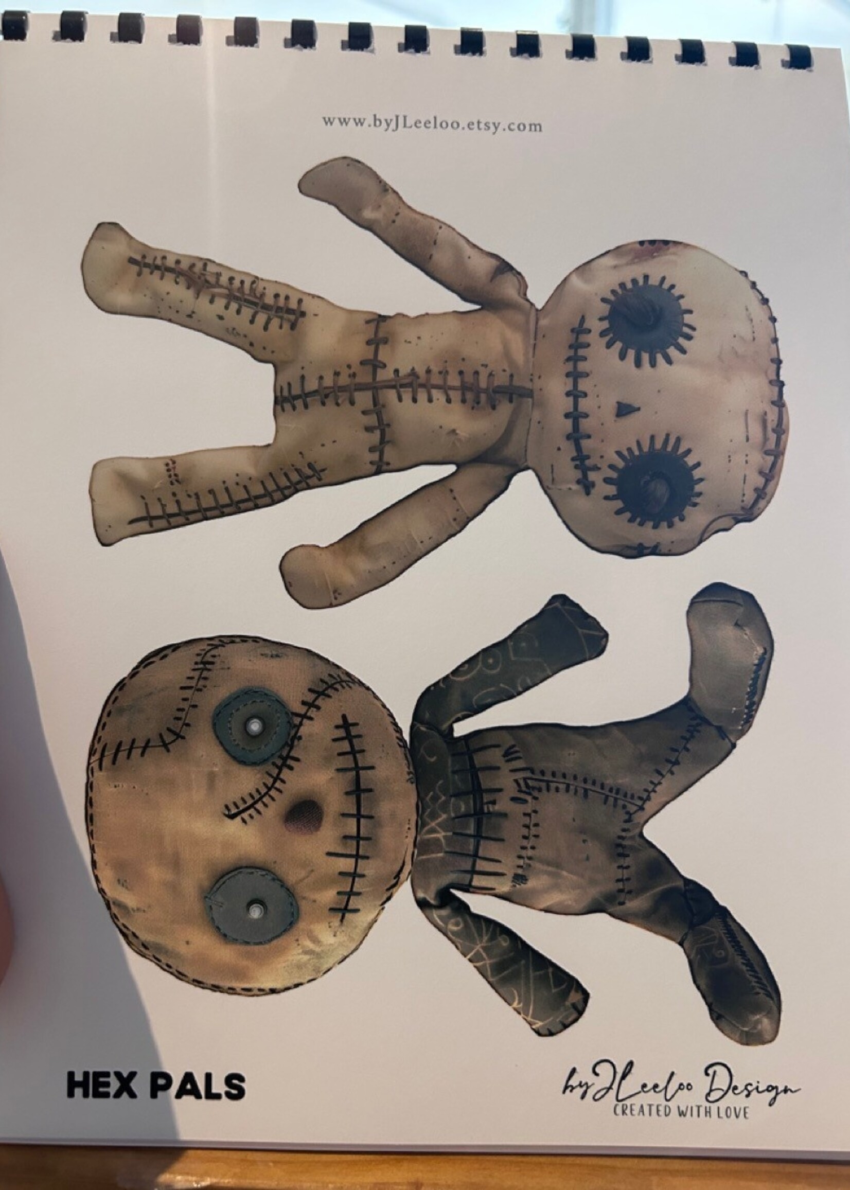 John Higgins Hex Pals Paper Dolls