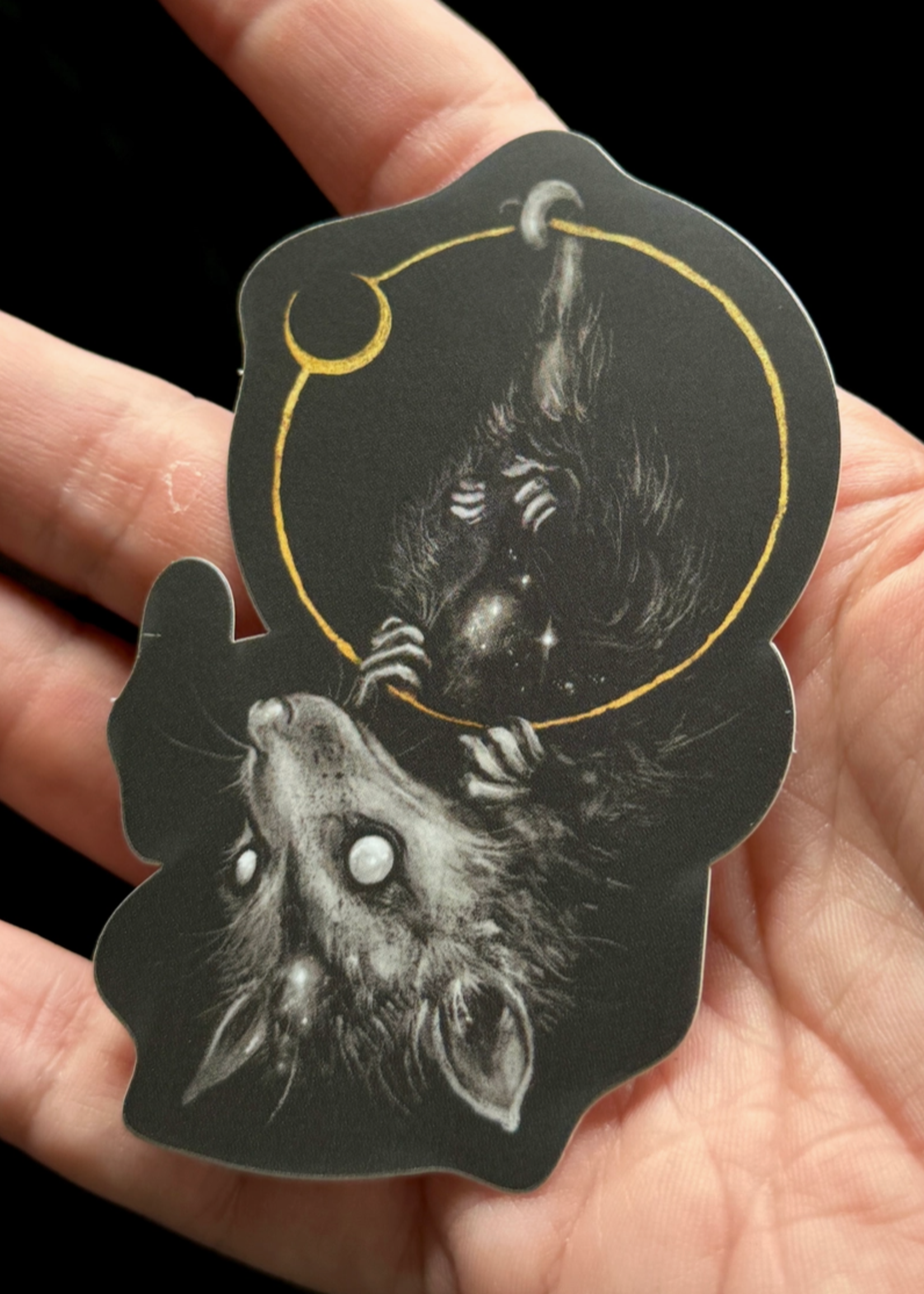 Brian Serway Opossum Sticker - Brian Serway