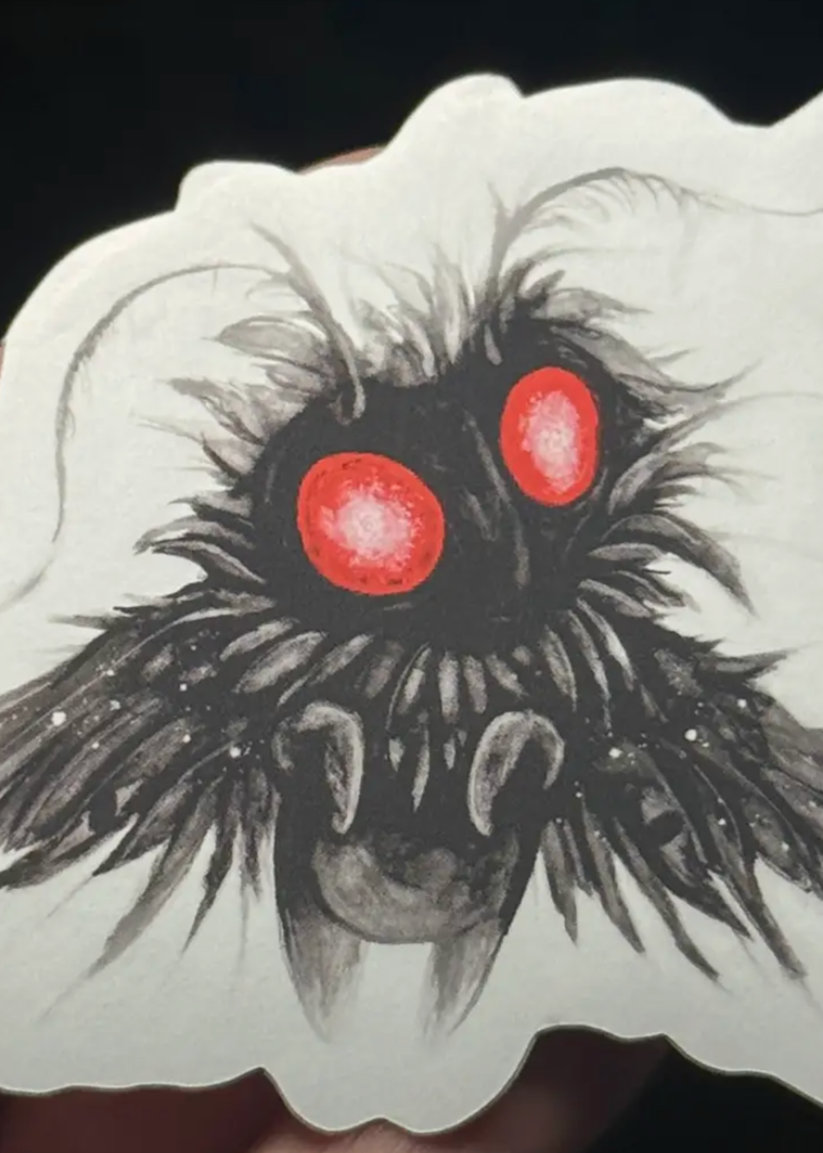 Brian Serway Mothkid Sticker by Brian Serway