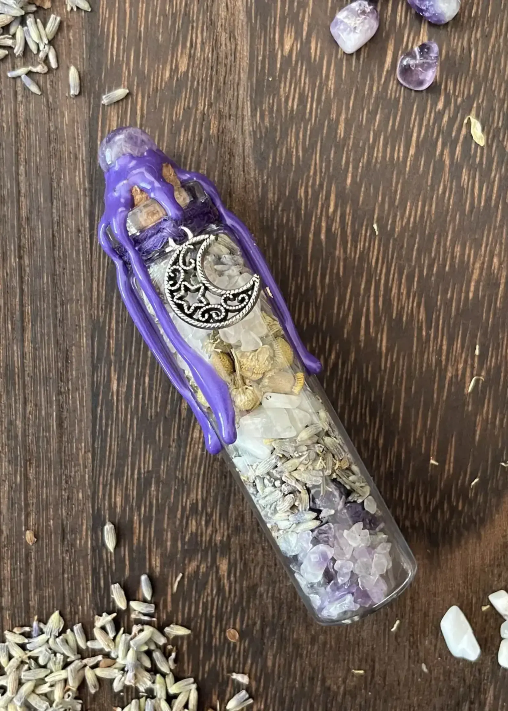 Moondust and Raven Serenity Moon Spell Jar