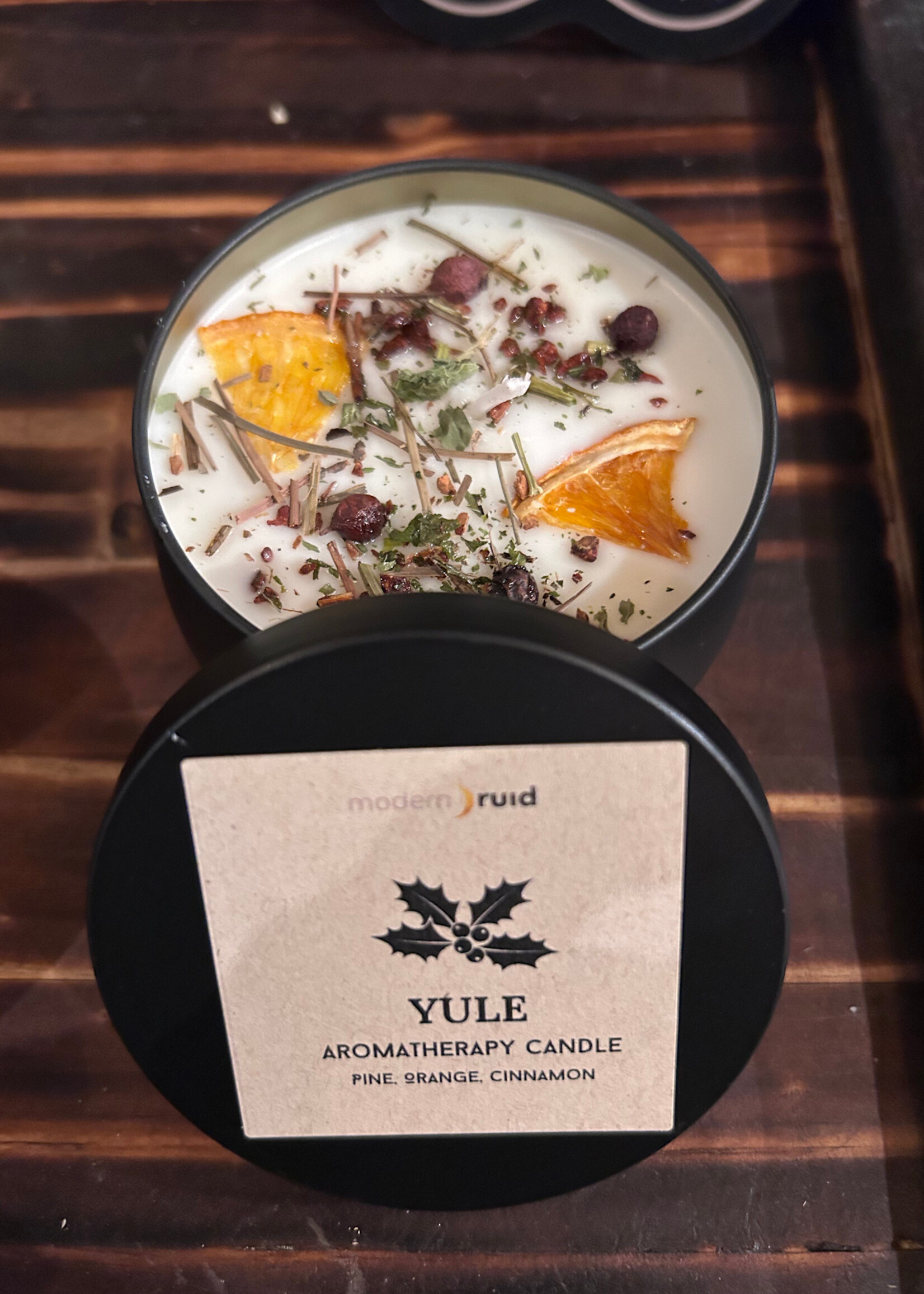 Modern Druid Yule Candle by Modern Druid