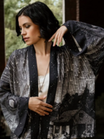 Market of Stars Stargazer Pixie Duster Cropped Kimono w/ Falling Stars