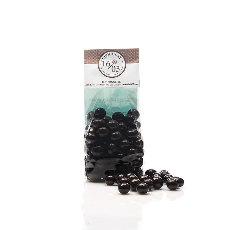 Le 1603 Dark Chocolate Blueberries 225g