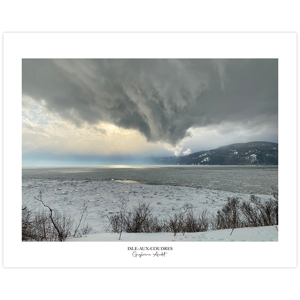 Le 1603 Affiche - Tempête Grise - horizontal