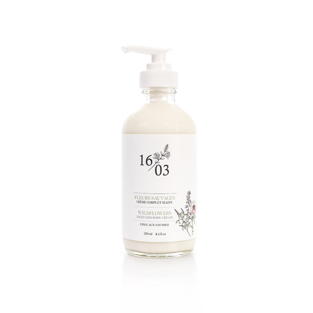 Le 1603 Hand and Body Cream FLEURS SAUVAGES 250ml