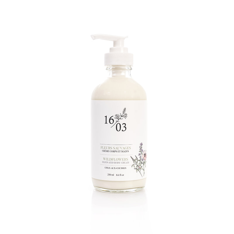 Hand and Body Cream FLEURS SAUVAGES 250ml