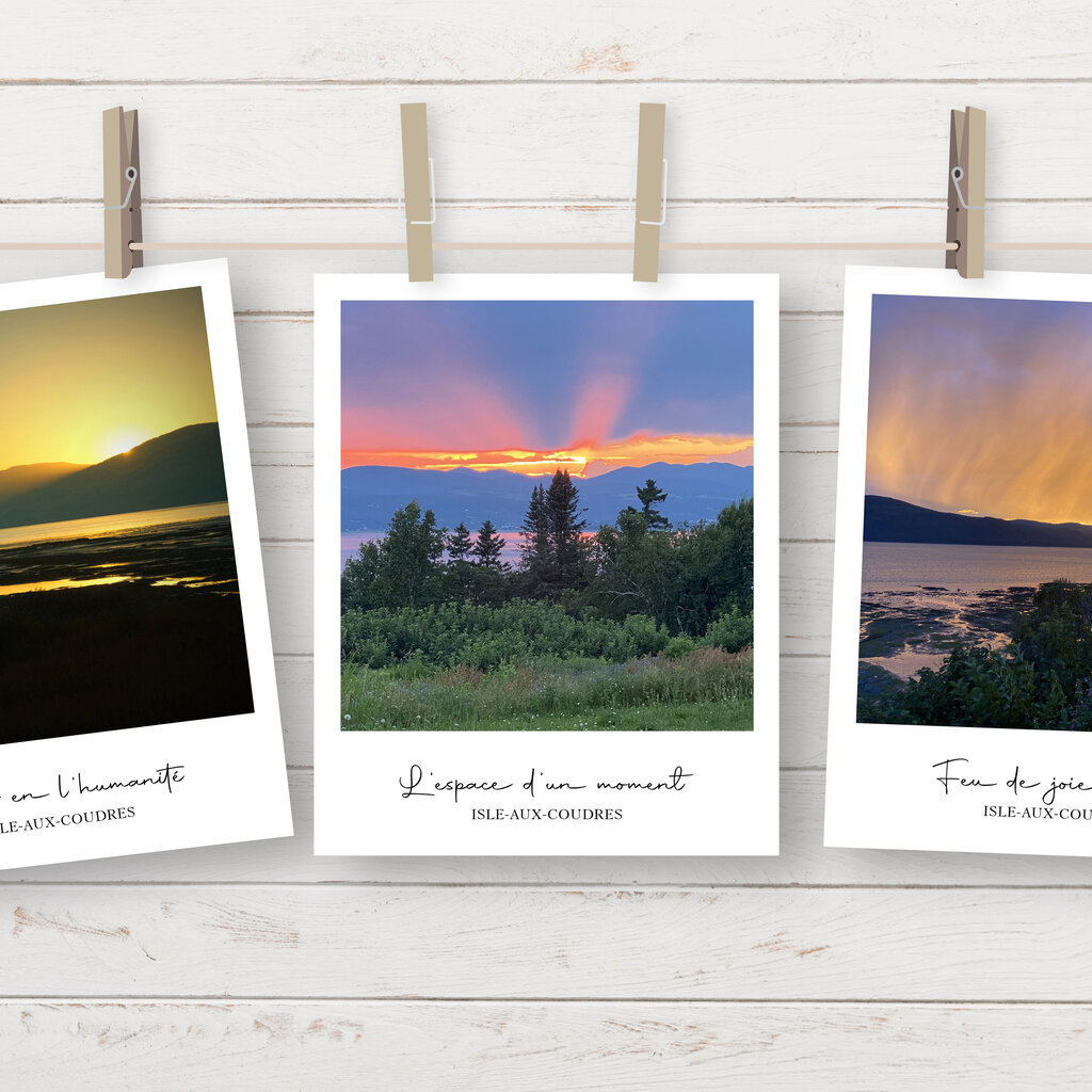 Le 1603 Photos Rétros - Coucher soleil- 8 unités