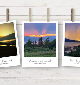 Le 1603 Photo Rétro - Couchers de soleil - Ensemble de 8 unités variés