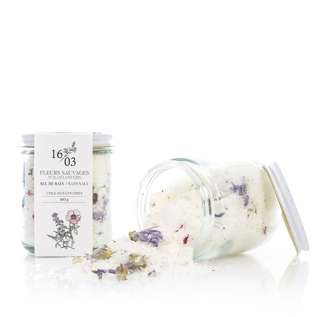 Le 1603 Sels de Bain - Fleurs Sauvages 160g
