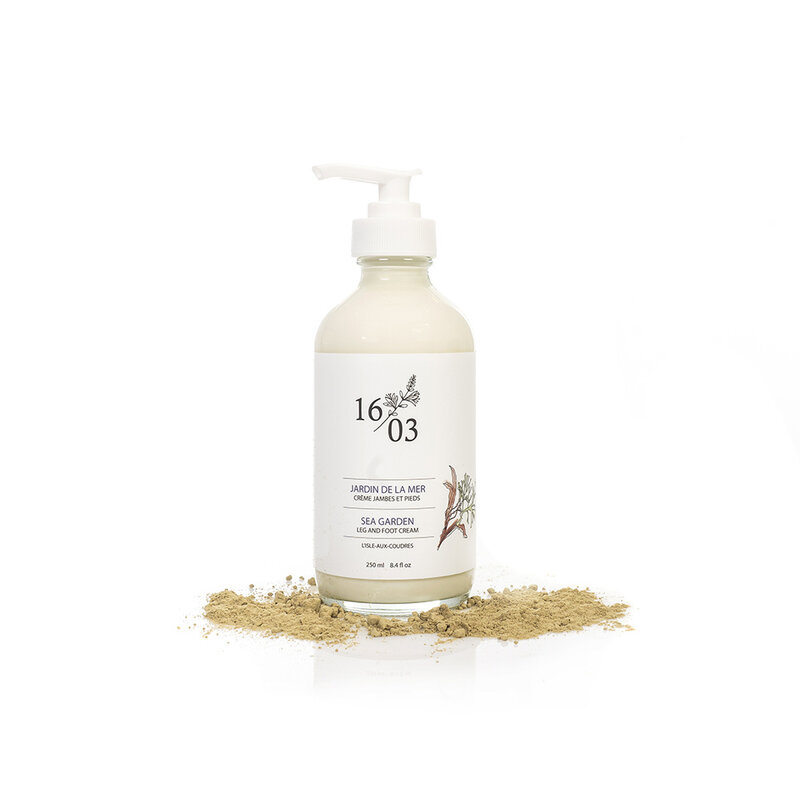 Le 1603 LEG AND FOOT CREAM - Jardin de la Mer - 250ml