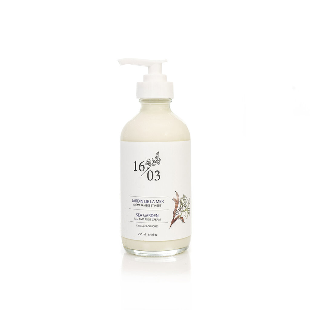 Le 1603 Crème Jambes et  Pieds - JARDIN DE LA MER - 250ml