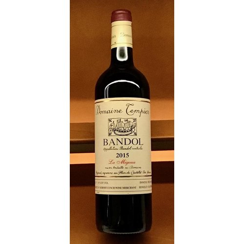 Wine DOMAINE TEMPIER BANDOL 'LA MIGOUA' 2015 Wine DOMAINE TEMPIER BANDOL 'LA MIGOUA' 2015