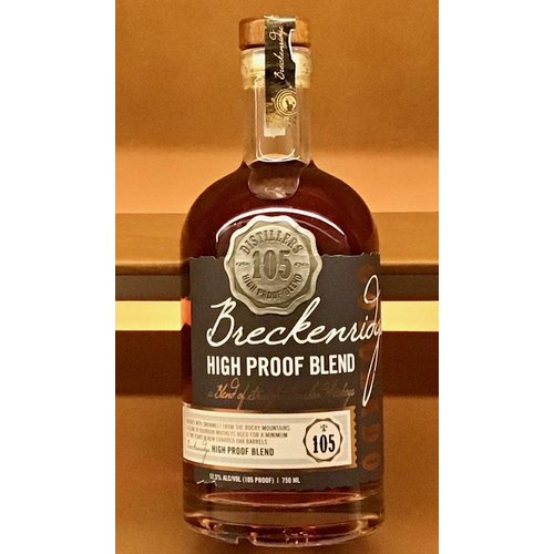 Spirits BRECKENRIDGE HIGH PROOF BLEND BOURBON WHISKEY (105 PROOF) Spirits BRECKENRIDGE HIGH PROOF BLEND BOURBON WHISKEY (105 PROOF)