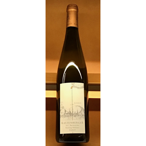 Wine RATZENBERGER RIESLING BACHARACHER KABINETT FEINHERB 2017 Wine RATZENBERGER RIESLING BACHARACHER KABINETT FEINHERB 2017